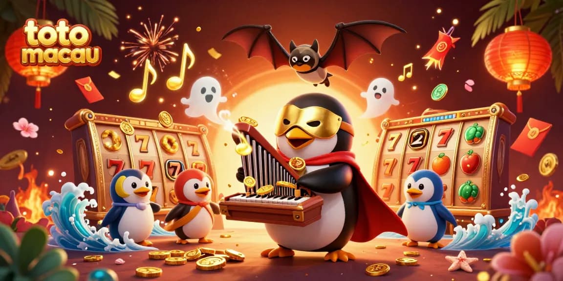 Menangkan jackpot dengan toto macau saat bermain slot, lihat pemandangan ceria.