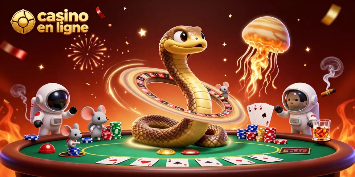 Les souris astronautes placent des paris sur le casino en ligne interstellaire autour de Saturne.