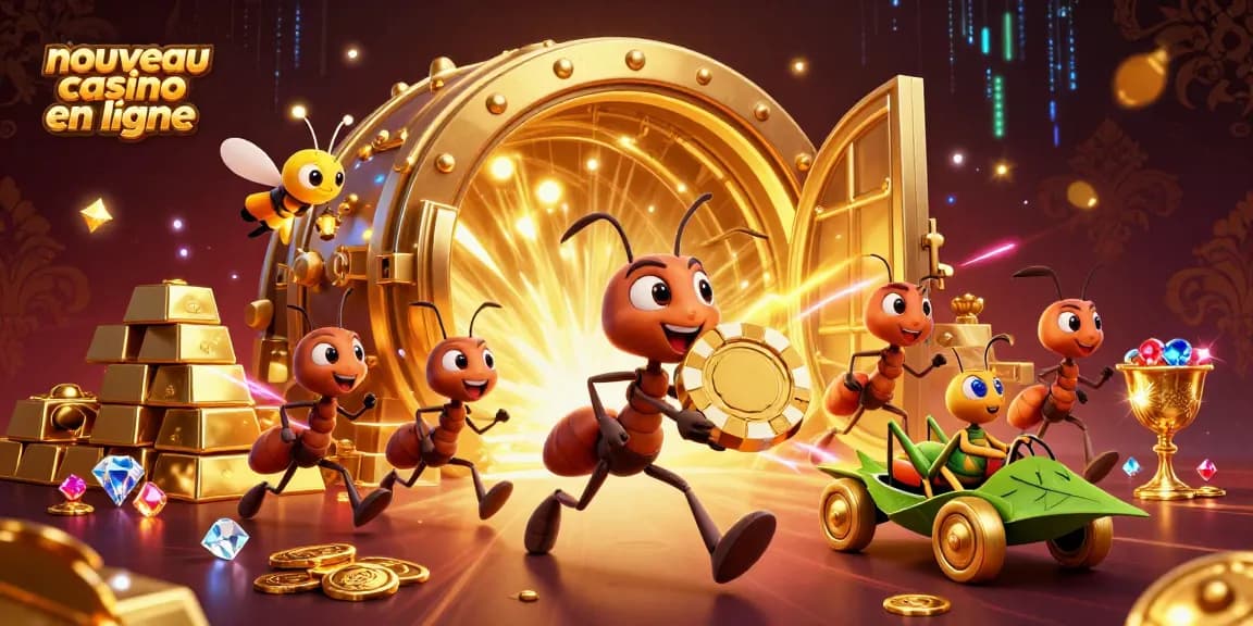 Jouez dans un nouveau casino en ligne avec des animations palpitantes et des graphismes époustouflants.