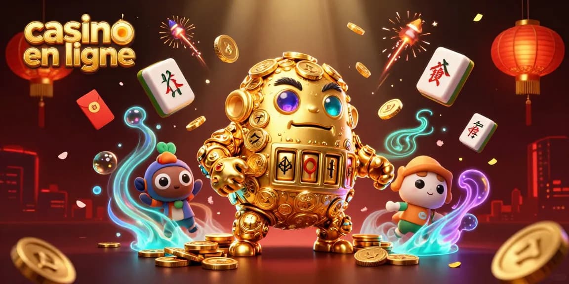 Découvrez un golem d'or dans un casino en ligne rempli de jeux captivants.