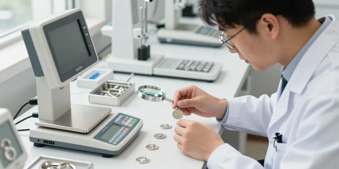 Évaluation d'articles en argent chez Bruxelles Achat d'Or, achat argent bruxelles, expert en numismatique.