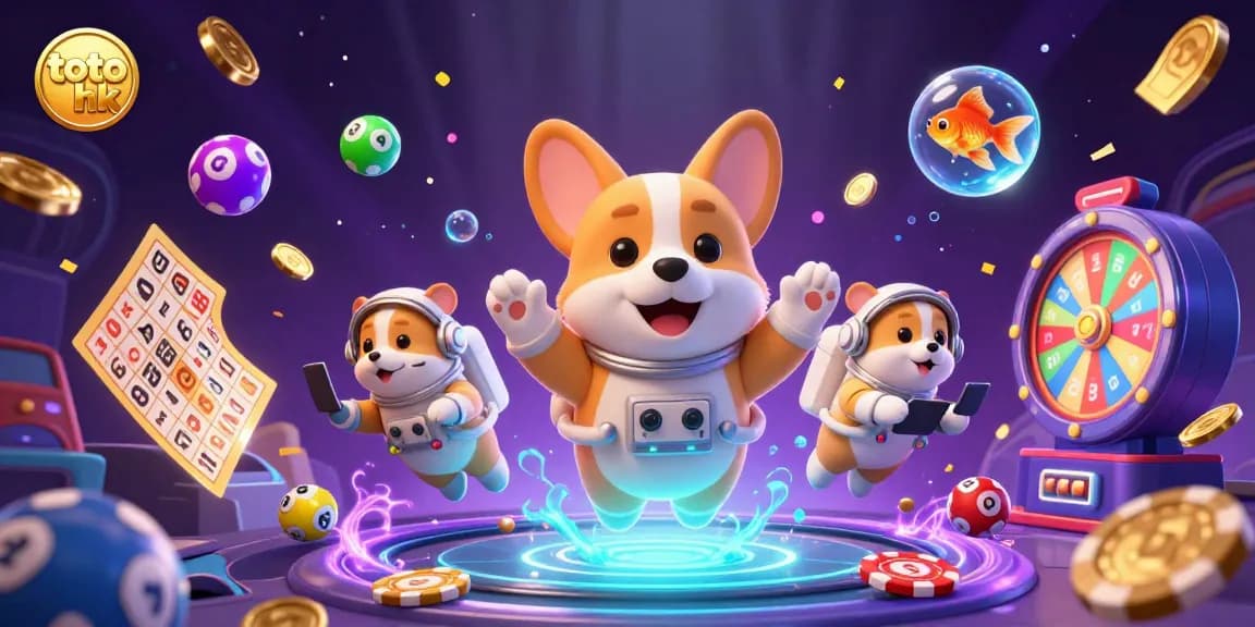 Menangkan toto hk dengan astronaut corgi dan hamster di kasino luar angkasa yang penuh dengan elemen permainan.