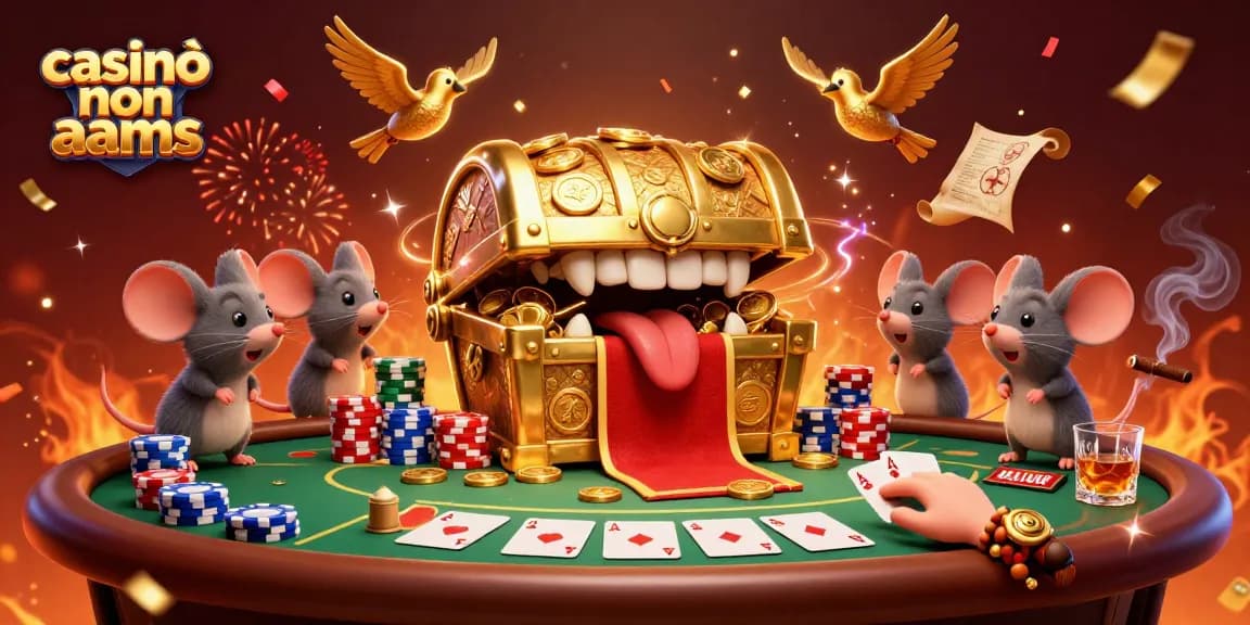 Gioca nei casinò non AAMS con una ricca varietà di giochi e bonus.