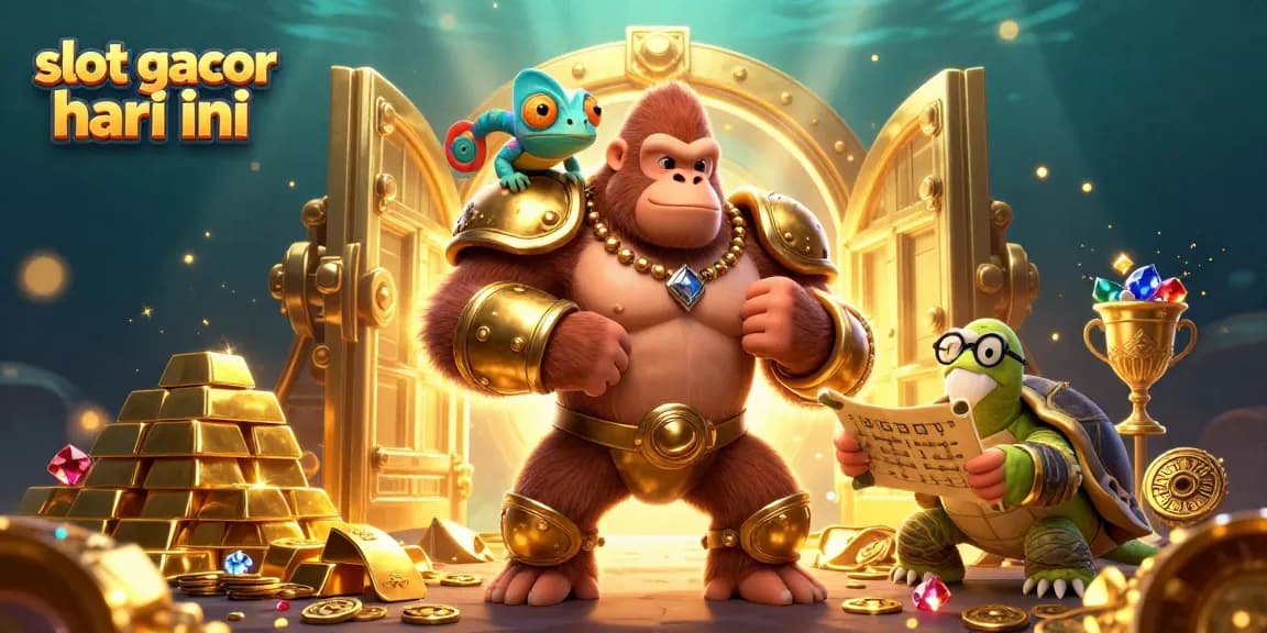 Menangkan permainan di slot gacor hari ini dengan karakter menarik dan harta berkilau