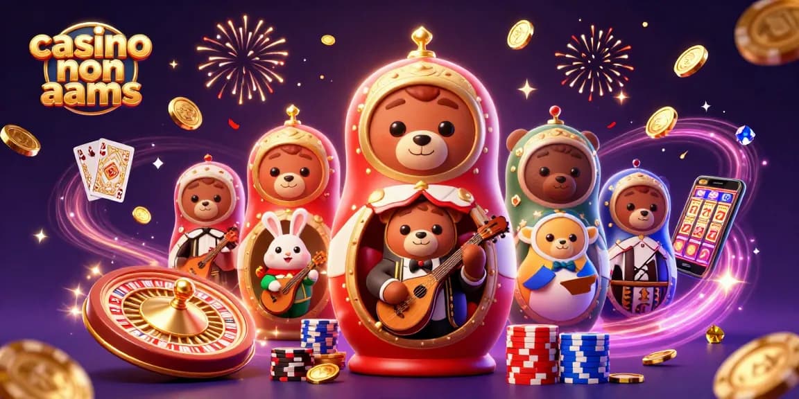 Attiva emozioni nei casino non AAMS con orsetti russi e vivaci feste di gioco.