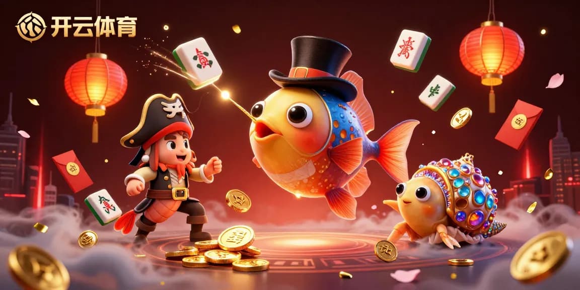 Experience the excitement of 开云体育 with a vibrant 3D illustration highlighting thrilling casino elements.