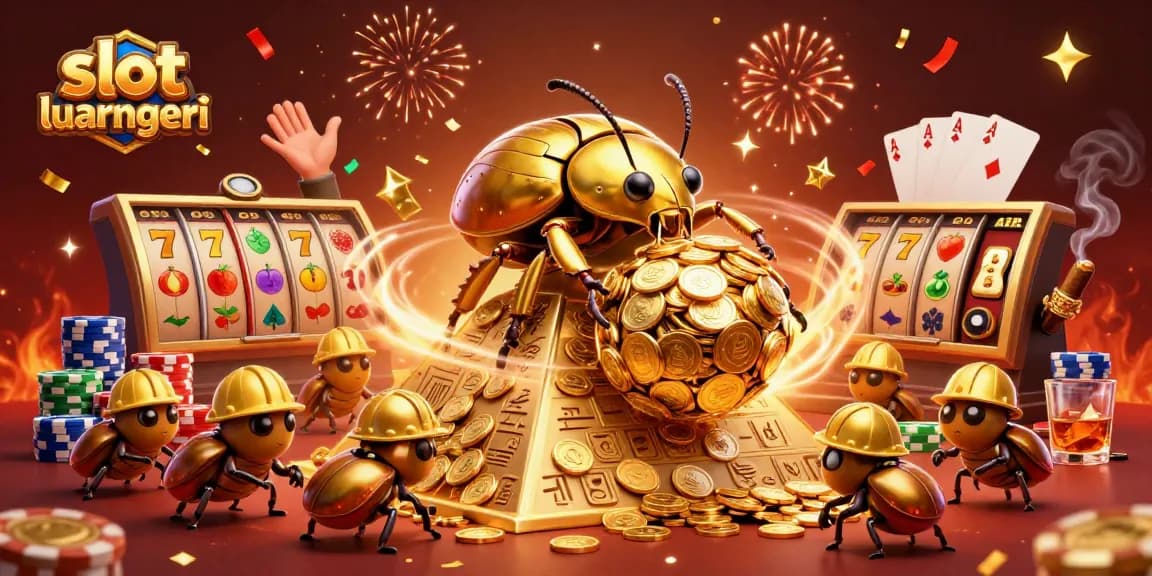 Experience thrilling gameplay at slot luar negeri with vibrant characters and casino symbols.