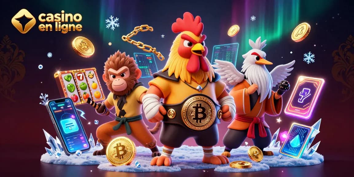 Casino en ligne : un affrontement épique entre un coq thaï et un artiste martial avec des jeux de machines à sous.