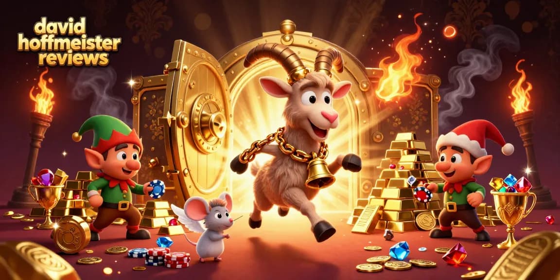 Engage with david hoffmeister reviews as Krampus oversees a vibrant casino heist filled with treasures.