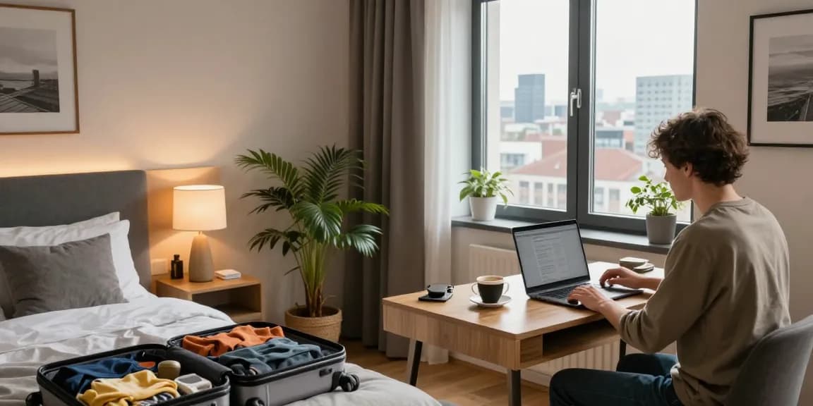 Gemütliche Monteurwohnung Hannover mit modernem Design, ideal für Geschäftsreisende.