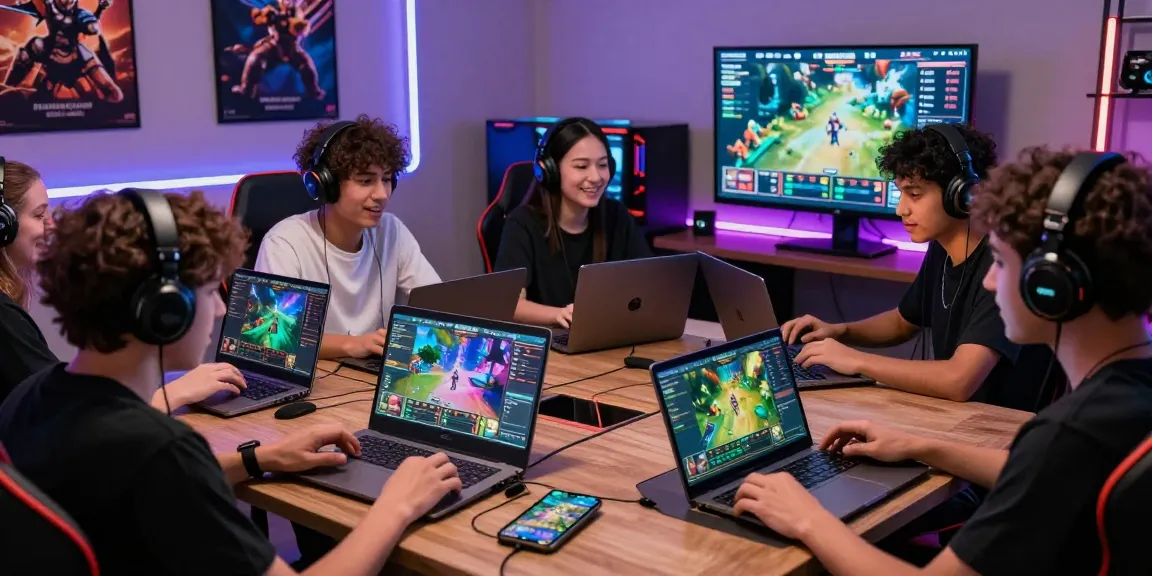 Pengguna diana4d bermain di platform judi online dengan semangat, beragam perangkat dan suasana gaming yang modern.