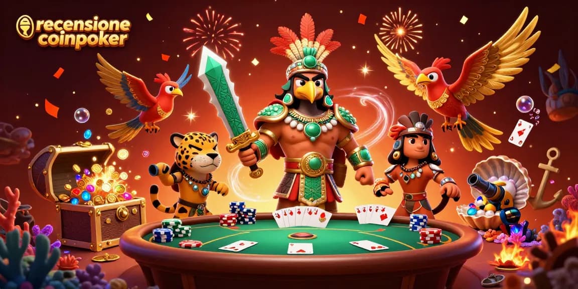 Gioca al poker su CoinPoker con la nostra recensione CoinPoker per strategie vincenti e bonus esclusivi.