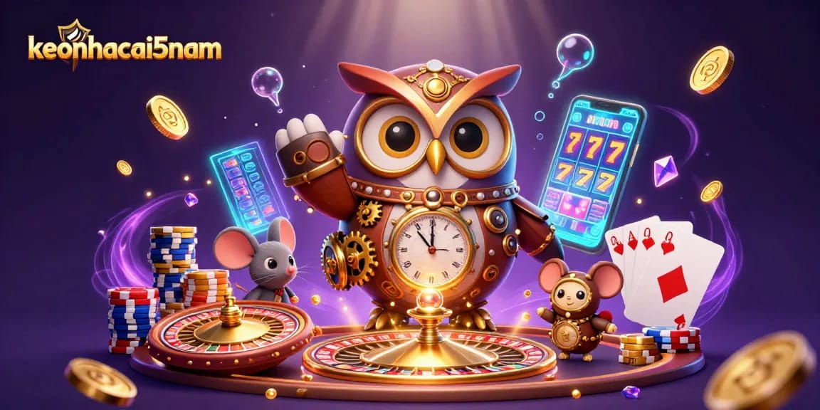 Experience thrilling betting excitement with keonhacai5nam's vibrant casino adventure.