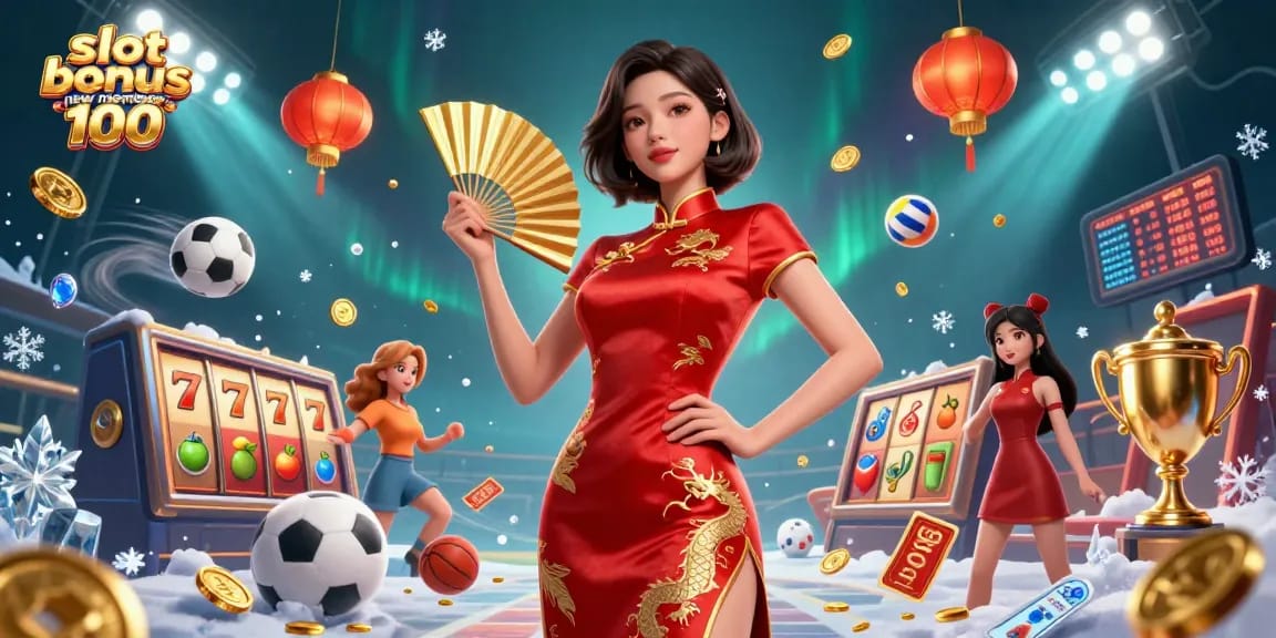 Win big with slot bonus new member 100 in a vibrant and dynamic casino scene