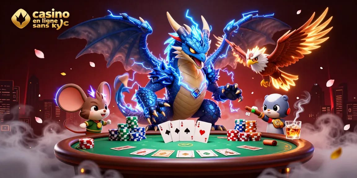 Découvrez une expérience de jeu palpitante sur un casino en ligne sans KYC avec des personnages dynamiques et des éléments de jeu captivants.