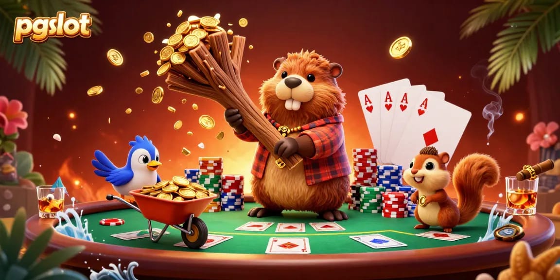 เล่นเกมสล็อต PG SLOT ที่เต็มไปด้วยทองคำในภาพการ์ตูน 3 มิติ