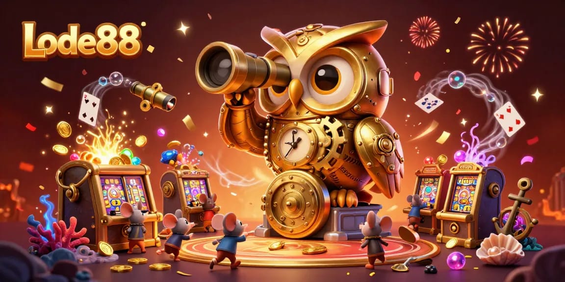 Engage in thrilling gaming experiences at Lode88 with dynamic casino illustrations.