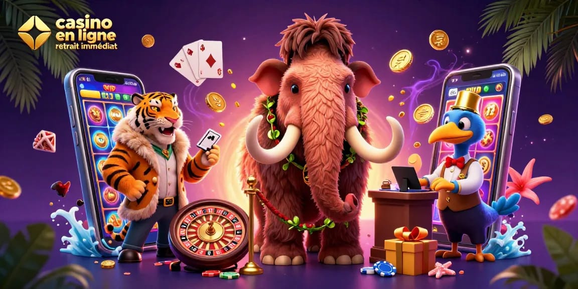 Jouez dès maintenant sur un casino en ligne retrait immédiat grâce à des gains instantanés et sécurisés !