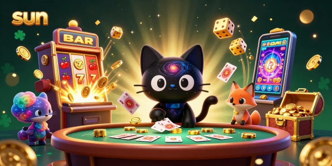 Experience exhilarating gambling with sun-themed slots and vibrant casino action!