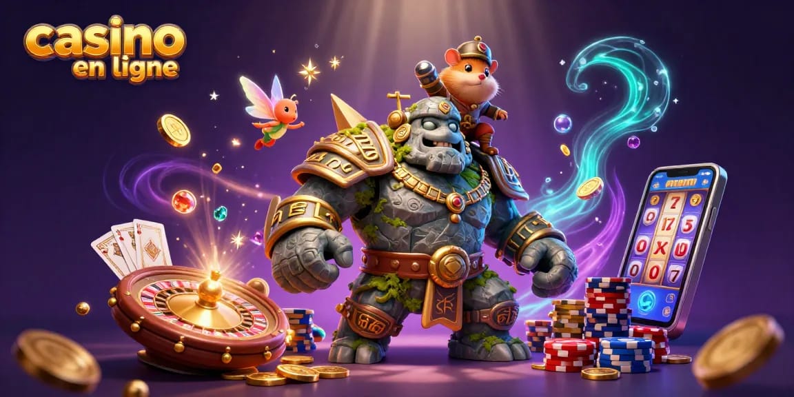 Gagnez avec le casino en ligne à travers des jeux dynamiques et des personnages enchanteurs.