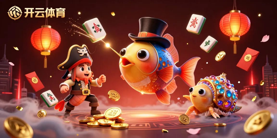 Experience the excitement of 开云体育 with a vibrant 3D illustration highlighting thrilling casino elements.