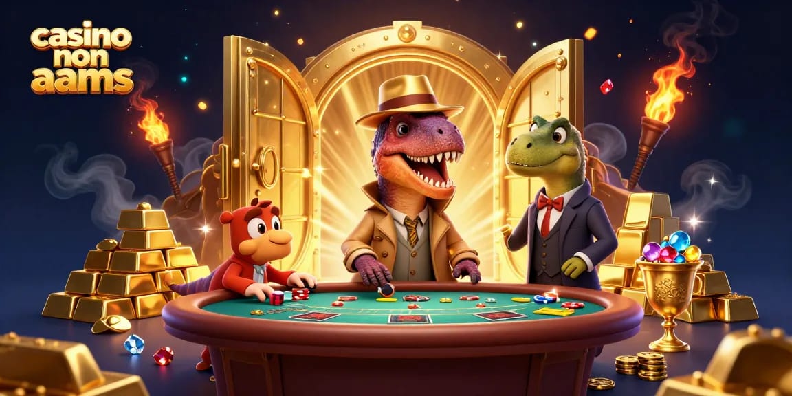 Gioca a casino non AAMS con il velociraptor al blackjack e personaggi incredibili.