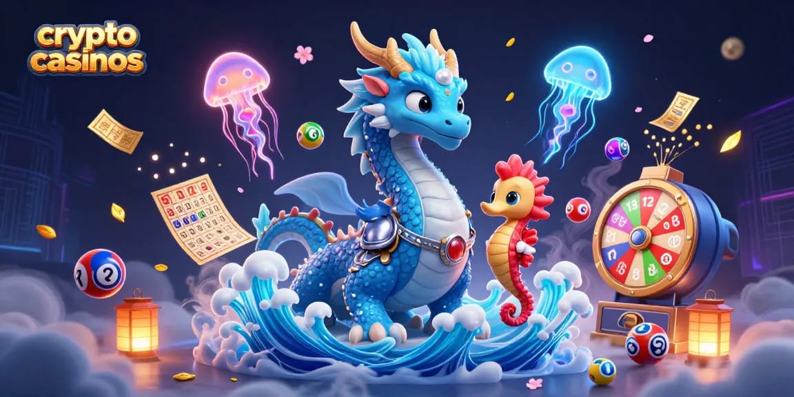 Jouez aux crypto casinos avec des jeux immersifs, dragons et créatures marines magiques.