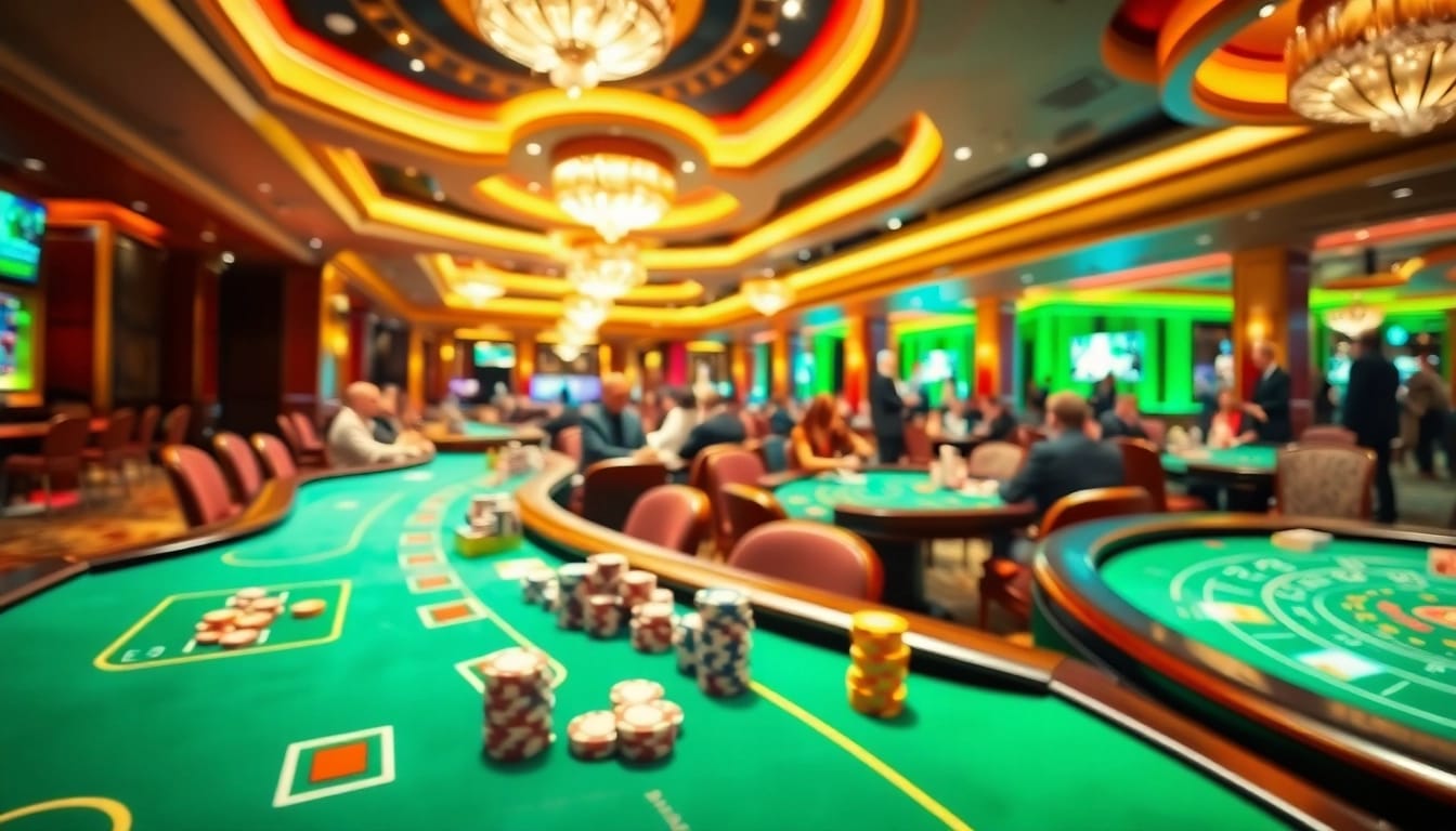 Menangkan pgbet di meja kasino yang berkilauan dan ramai dengan pemain bersemangat.