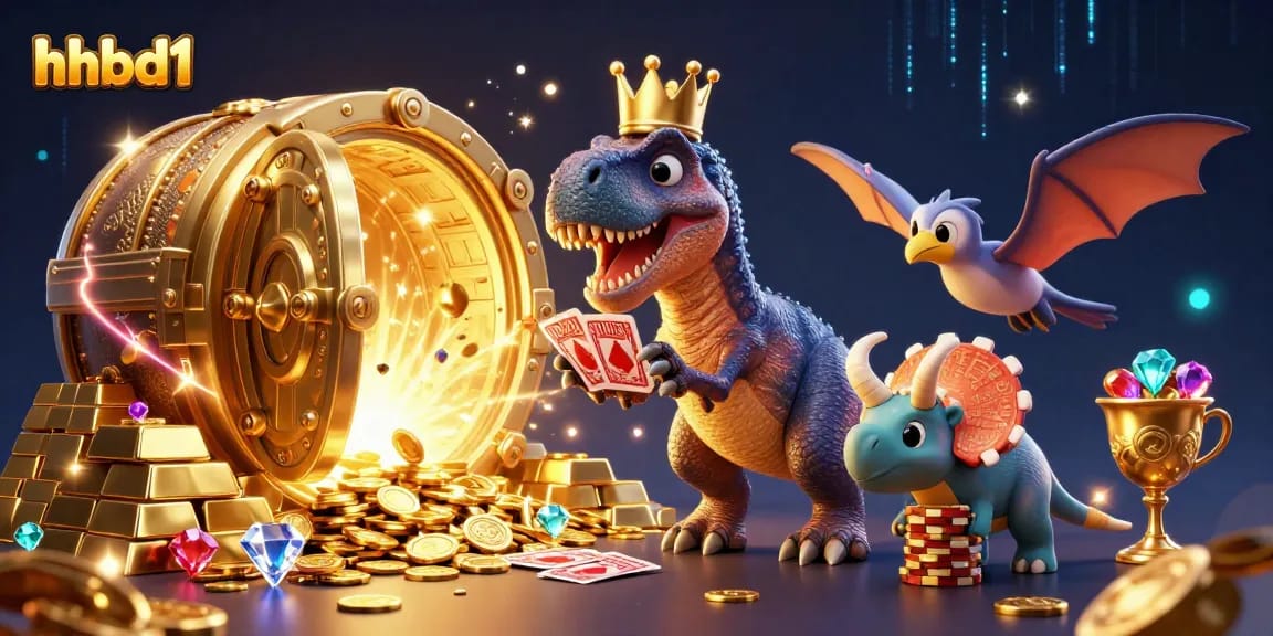 Engage with hhbd1 for thrilling casino adventures featuring vibrant dinosaur characters and rich gaming elements.