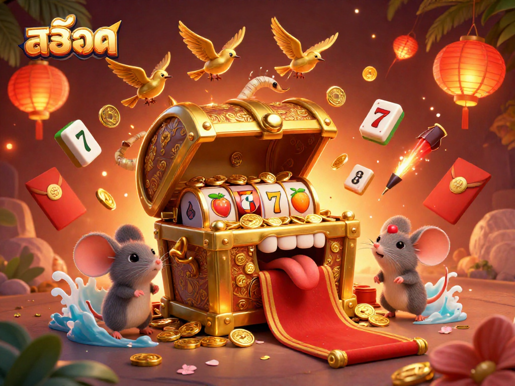 Engage in thrilling สล็อต action with vibrant characters and rich casino elements!