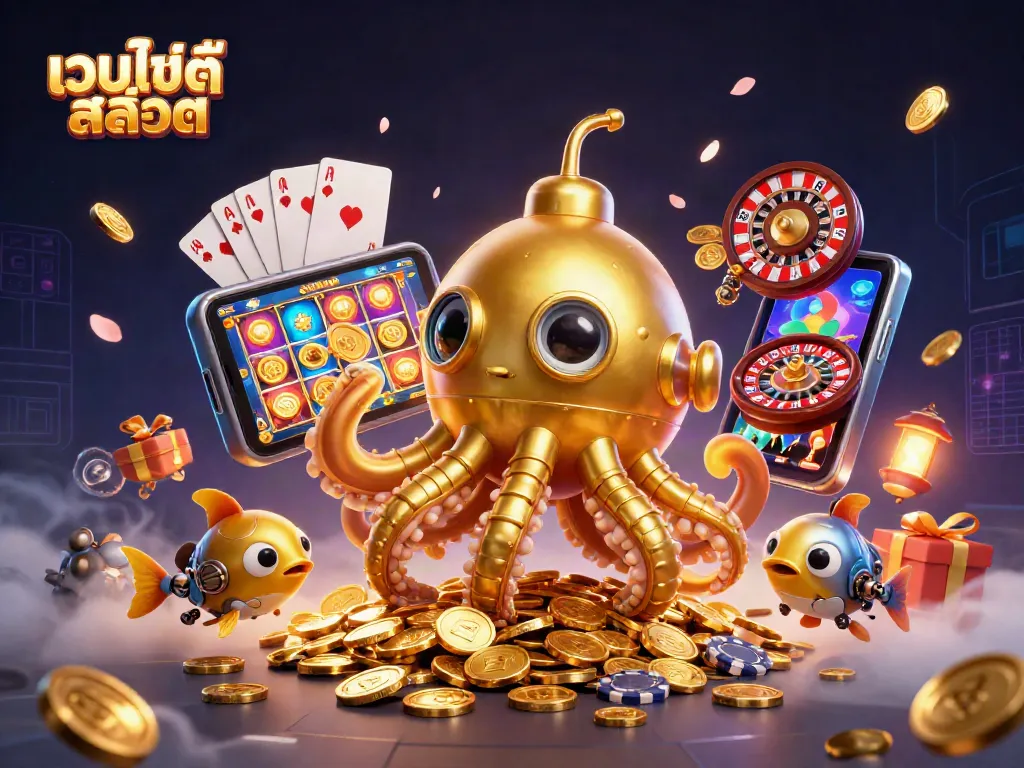 เกมเว็บไซต์สล็อต ที่เต็มไปด้วยความสนุกสนานและทองคำ