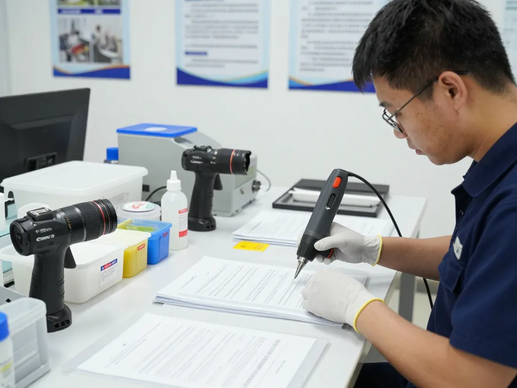 giá bóc ép plastic being safely removed by a technician using professional methods in a modern workshop