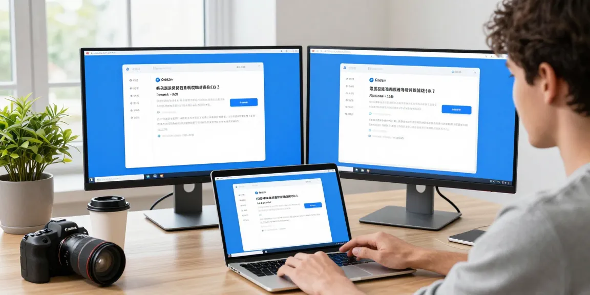 Explore the Telegram China app guide with a professional using the app in a modern tech workspace.