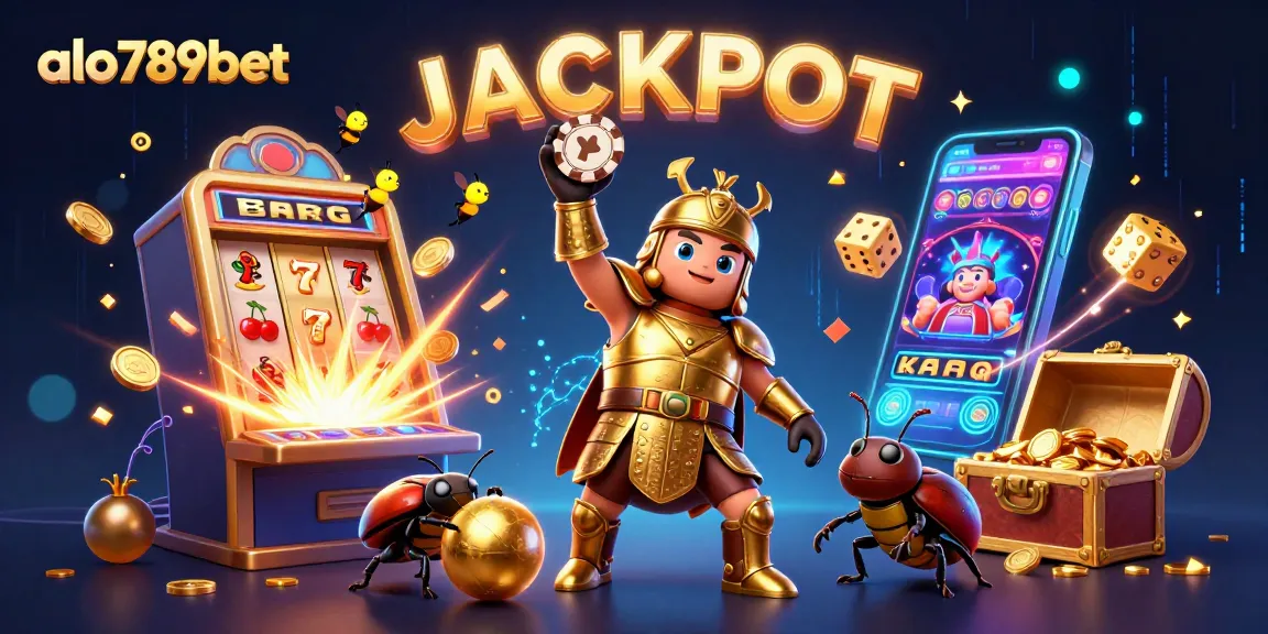 Play and win at alo789bet with vibrant casino adventure featuring fun characters and dynamic gaming elements.