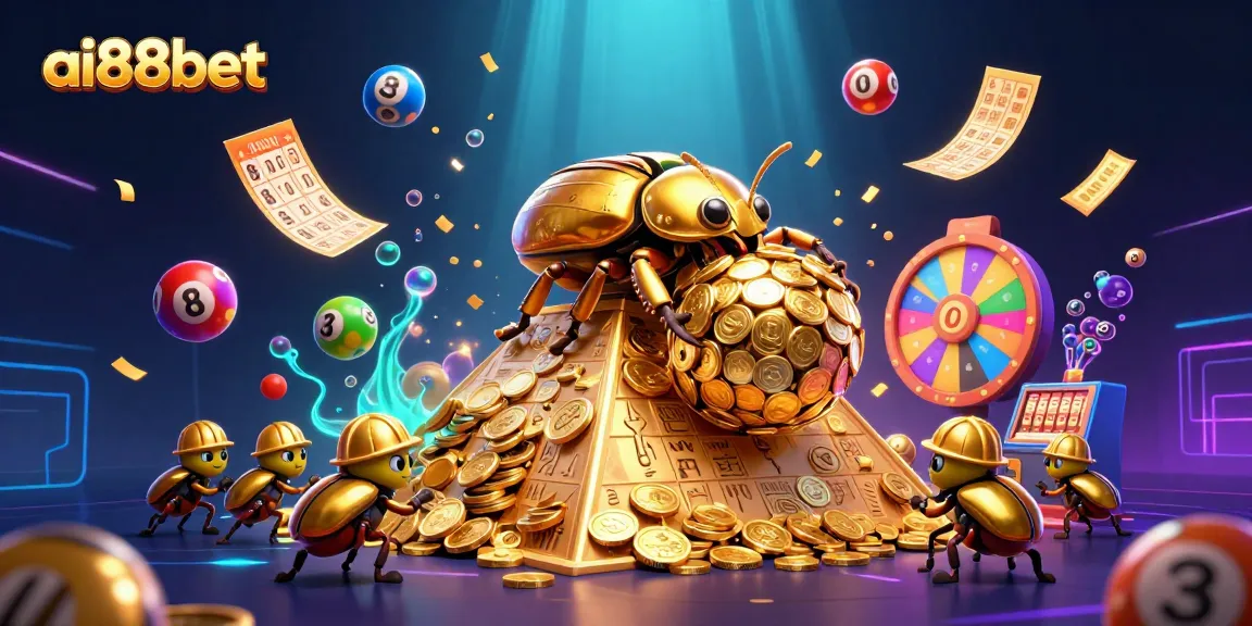 Experience fun gambling at ai88bet with vibrant 3D illustrations showcasing exciting casino elements.