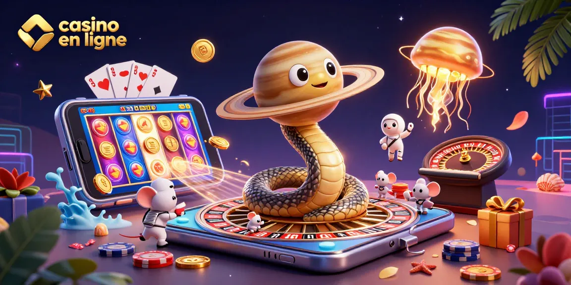 Plongez dans le monde des casinos en ligne avec une scène animée de jeu, action et plaisir.