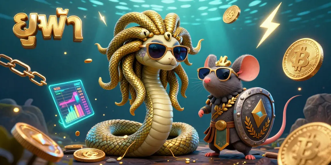 Experience the vibrant ยูฟ่า gaming adventure with Medusa and a warrior mouse in this energetic casino scene.