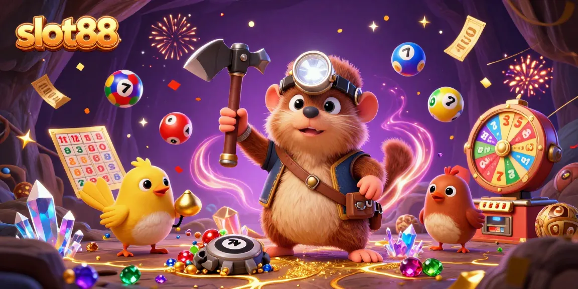 Mencoba peruntungan di slot88 dengan petualangan mole penambang mengumpulkan harta berkilauan.