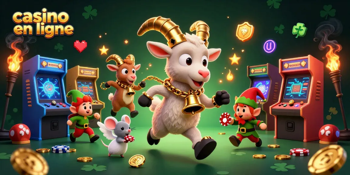 Jouer au casino en ligne avec Krampus et des gremlins volants poker chez un croupier sympathique.