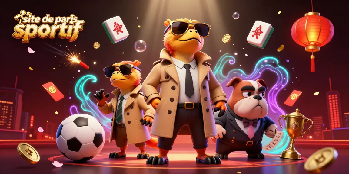 Trois rapaces déguisés tentent d'entrer dans un lounge VIP sur un site de paris sportif animé.