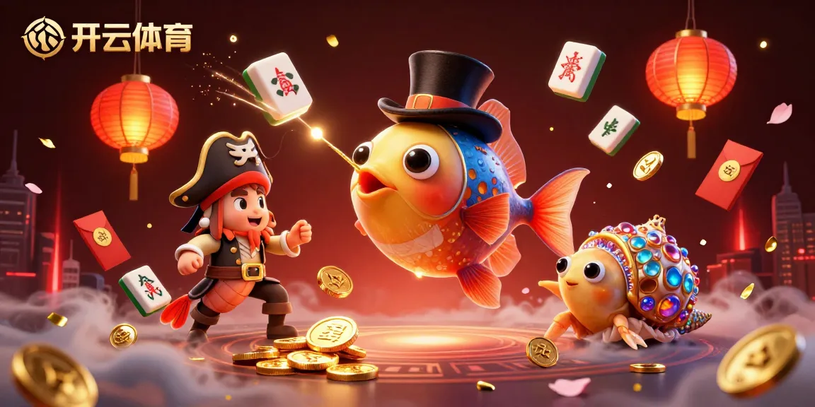 Experience the excitement of 开云体育 with a vibrant 3D illustration highlighting thrilling casino elements.