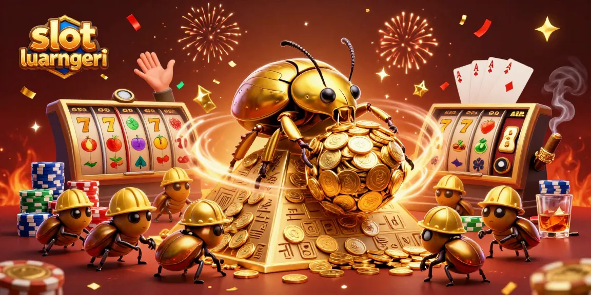 Experience thrilling gameplay at slot luar negeri with vibrant characters and casino symbols.