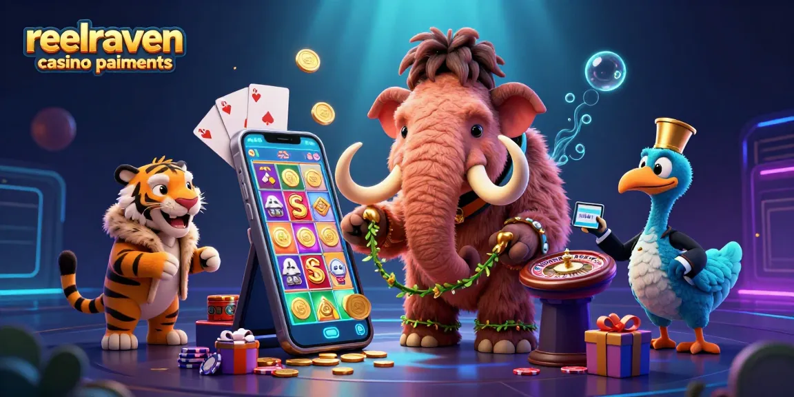 Découvrez les paiements ReelRaven casino pour dépôts crypto rapides et variés sur le site mobile.