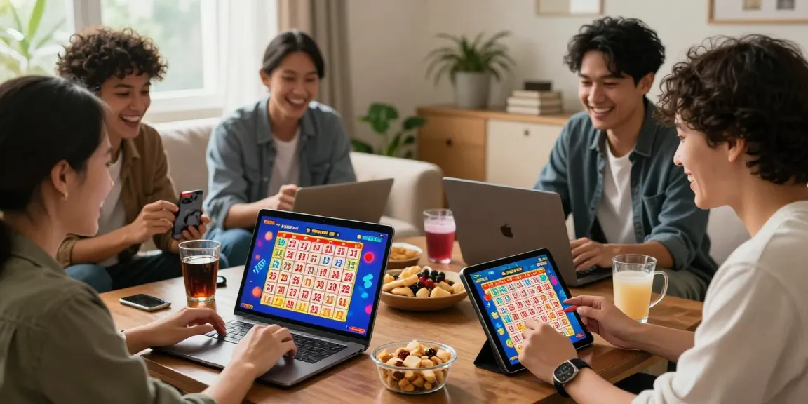 Pengguna rajatogel menikmati permainan togel online di ruang tamu modern dengan antusias.