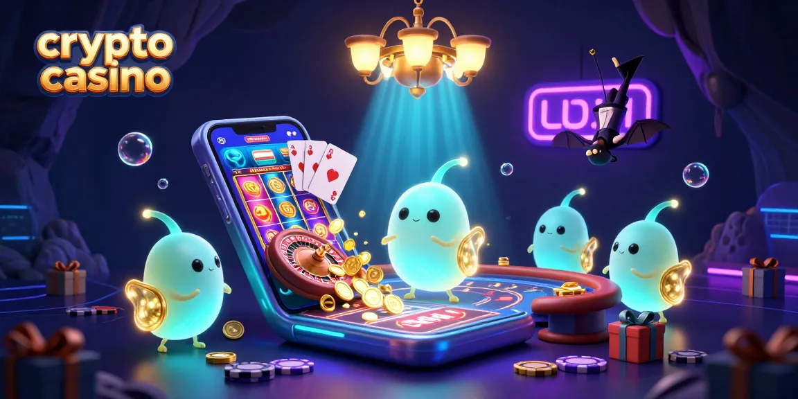 Découvrez un casino crypto animé par des vers luisants et un dealer chauve-souris.
